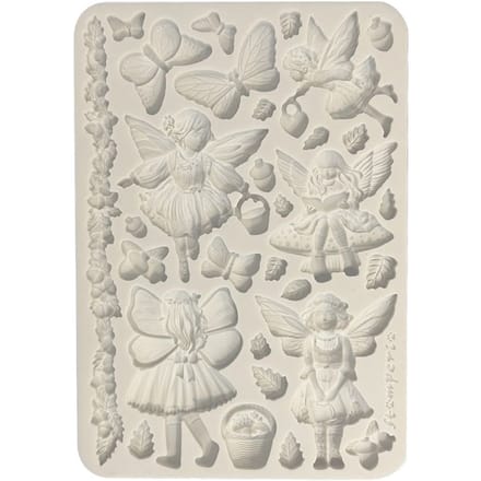Siliconen vorm A5 "Whispering Wood - Fairies"