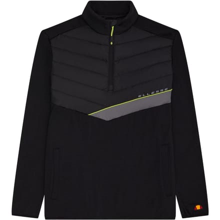 Ellesse Heren Gueza Half Zip Track Top (Zwart)