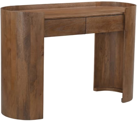 DÉJA Living Sidetable Xandrine - Donkerbruin Hout - 120x45x82cm