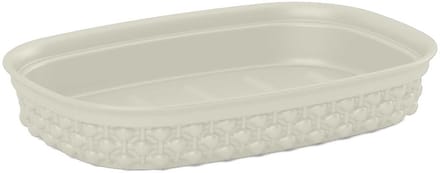 Kis Filo Zeepbakje Ivory 15x10xh3cm Rechtho
