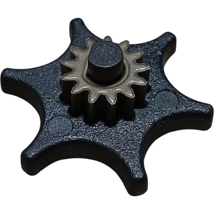 Chain tensioner wheel