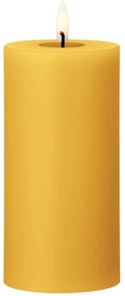 Ester & Erik Led Pillar kaars H15cm mango