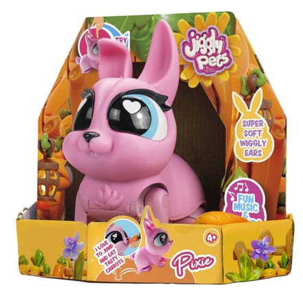 Jiggly Pets Pixie - Interactief Konijntje Dieren
