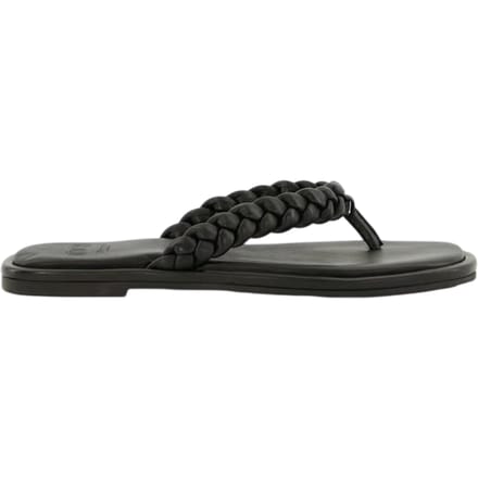 Dune London Dames/Dames Teen Post Platte Sandalen (Zwart)