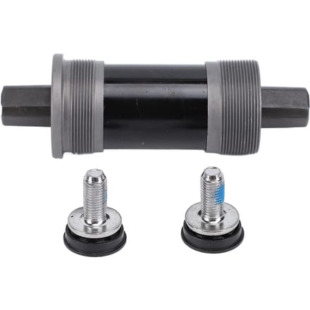 Fiets Trapas Dubbel Gelagerde Trapas met Waterbestendige Schroeven voor Racefiets Mountainbike 118MM gray