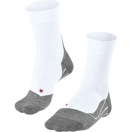 FALKE PL4 anti-blaar katoen functioneel materiaal paddelsokken heren wit - maat 46-48