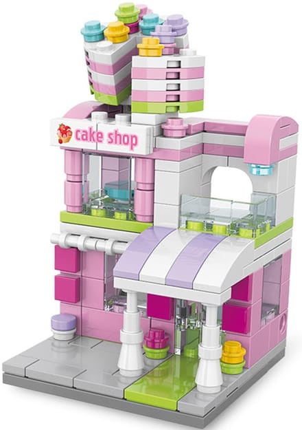 Winkel Bouwblokjes Set – 185-delig – Creatief Speelgoed – DIY Bouwen
