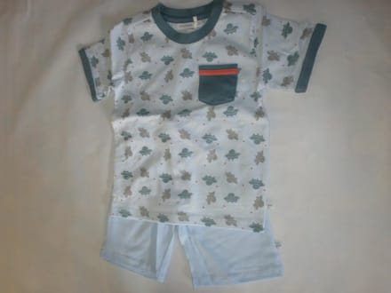 Noukie's - Zomer pyjama - Jongens - Planeet - 4 jaar 104
