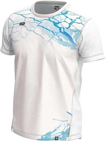 42k Running Pangea T-shirt Met Korte Mouwen Wit M