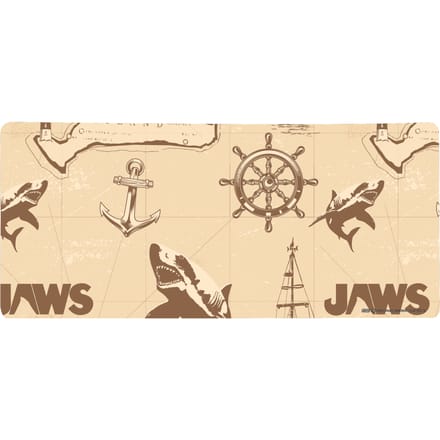 Jaws Map Gaming Mouse Mat - Large