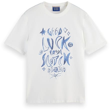 Scotch & Soda Washed Graphic Regular-Fit T-Shirt