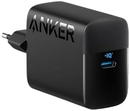 ANKER 45W Snellader GaN - USB-C, EU Plug - Zwart