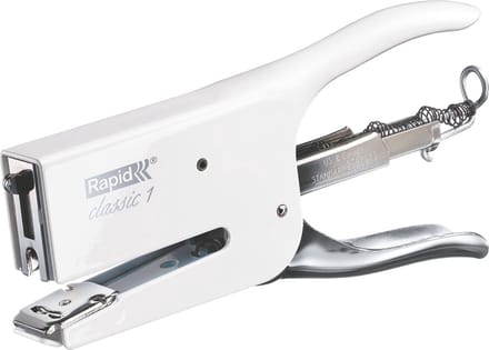 Rapid K1 Retro Classic Niettang - Tot 50 vel - Verstelbaar Aambeeld - Wit