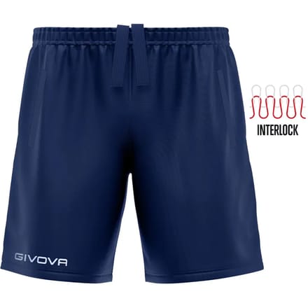 Sportshort Givova Pocket Blauw - L