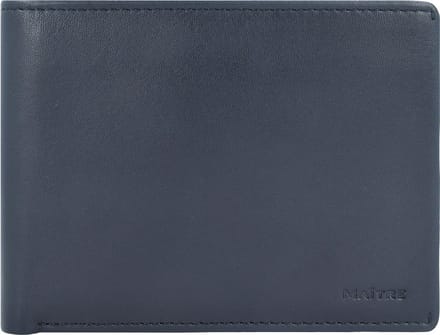Maître Leren Portemonnee F3 Galbert BillFold H7 Black Zwart