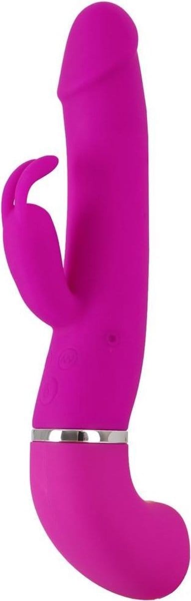 Rabbit Vibrator Cumshot - Roze