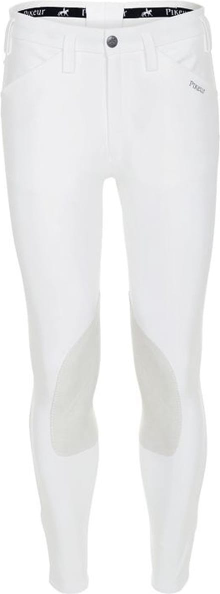 Pikeur Heren Rodrigo Fabric Knee Patch XXXS Wit