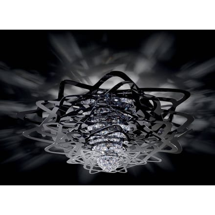 Slamp Aurora plafondlamp groot, zwart