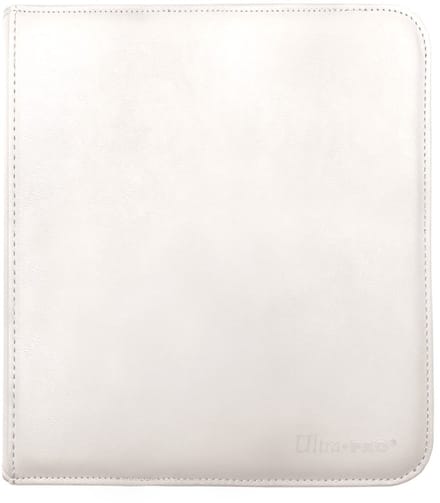 Ultra Pro - Vivid Pro Binder 12 Vakken A4 met Slot - Wit