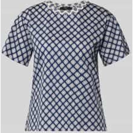 regular fit T-shirt van zuiver katoen model 'BUSSOLA'