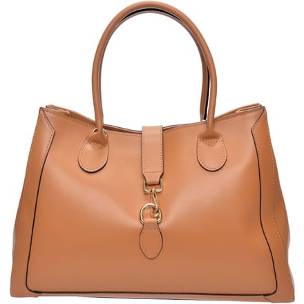 Isabella Rhea Brown Rundleer Tas
