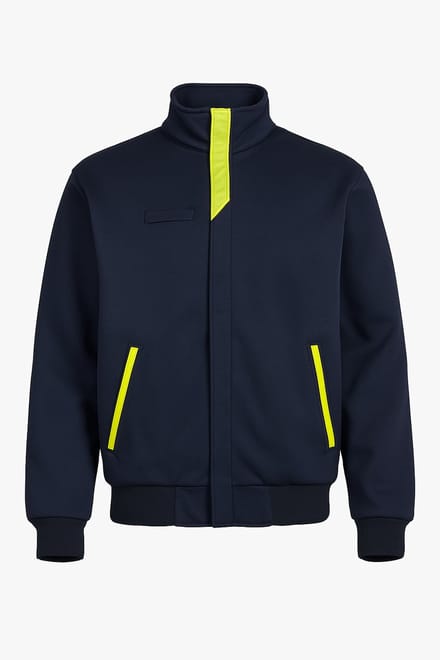 Bega Bomberjack 331 BSO FY1 – Marineblauw met Fluogeel | XL – Vlamvertragend & Antistatisch