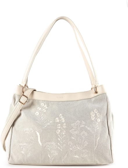Gabor schoudertas Noelia Zip Shopper Mixed Beige crème