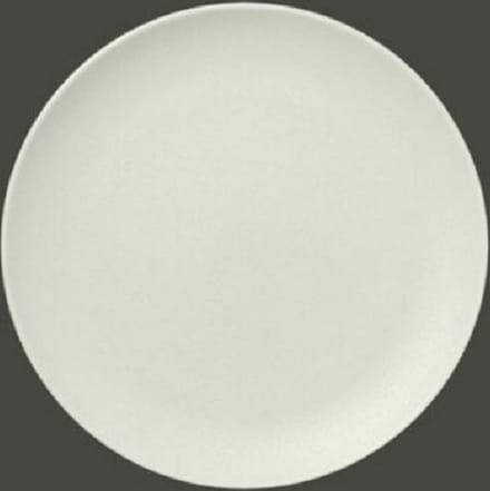 RAK NEOFUSION BORD PLAT COUPE - ECRU D 29CM