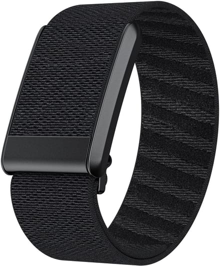 Strap-it Elastisch nylon bandje - geschikt voor Whoop 4.0 (zwart)