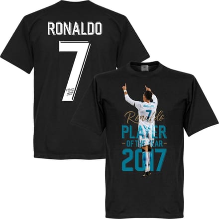 Ronaldo Player Of The Year 2017 T-Shirt - M