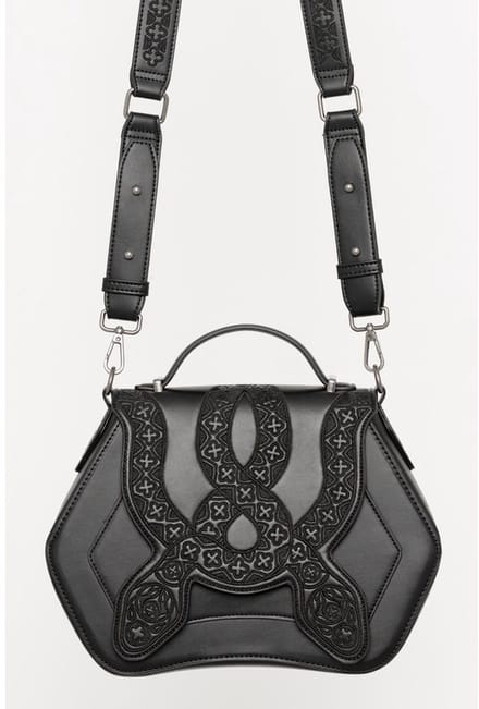 Restyle - Cathedral Snake Schoudertas - Zwart