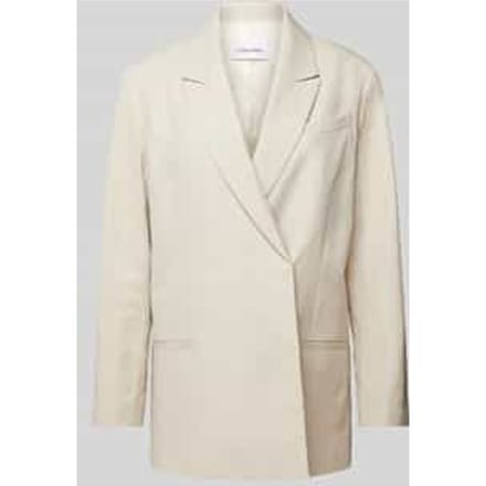 Blazer met paspelzak op de borst