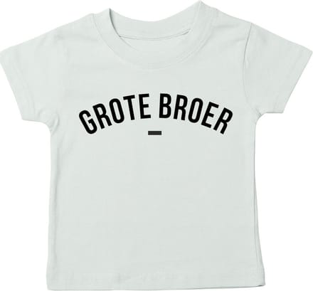 Strijkapplicatie _ Grote Broer zwart