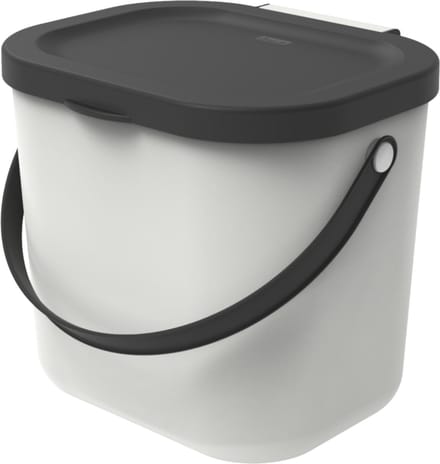 Rotho Albula afvalscheiders - GFT afvalbak - 6L -wit