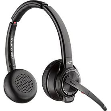 Poly Savi 8220 UC DECT USB-A headset, draadloos, UC-geoptimaliseerd