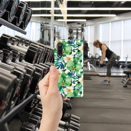 Xiaomi Mi 9 Smart Cover Orchidee Groen