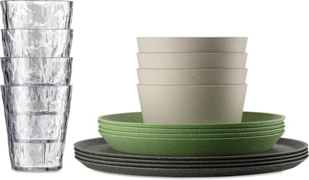 Serviesset Bergen, Set van 16, Organic - Koziol | Connect