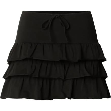 Urban Classics - Volants Jersey Korte rok - XL - Zwart