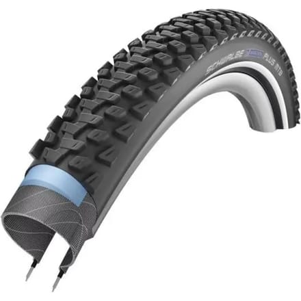 Stijve band met reflector Schwalbe Marathon Plus MTB S-Guard HS485 Twinskin Perform. Dual 54-559
