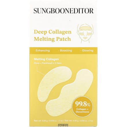 SUNGBOON EDITOR - Deep Collagen Melting Patch Set 2025 Version - 3 patches + 3 patches