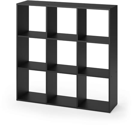 Vicco Nove Ruimteverdeler – 104 x 108 cm Zwart
