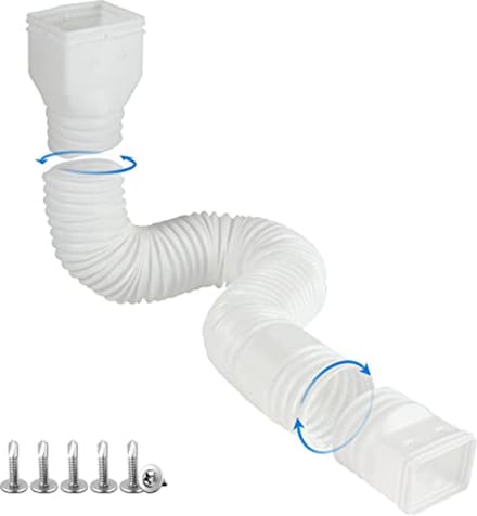 Regengoot Verlengingen - Flexibele Afvoerextender van 21 tot 60 Inch