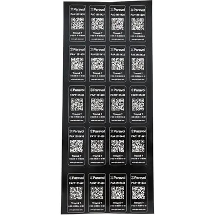 Identificatielabels Paravol (x20)