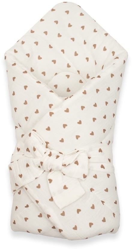 New Baby mousseline inbakerdoek 75x75 cm - Swaddle doek