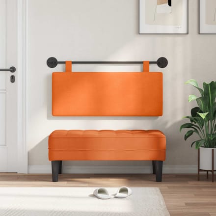 vidaXL - Hangend - hoofdbord - Corduroy - stof