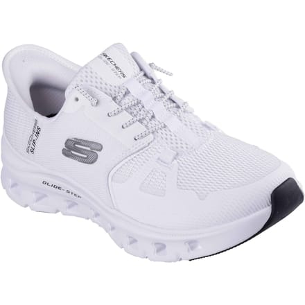 Skechers Glide-Step Pro Polyester Heren Witte Sneakers