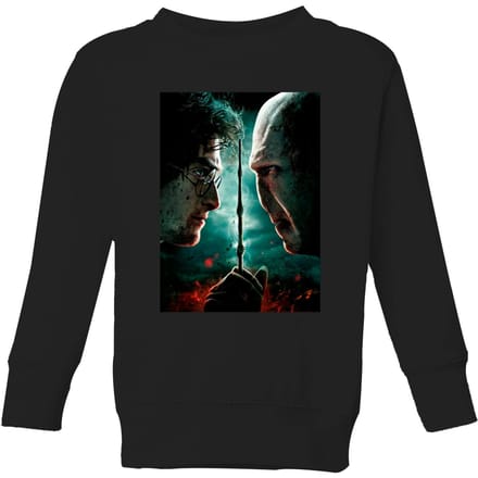 Harry Potter Deathly Hallows - Part 2 Kids' Sweatshirt - Black - 122/128 (7-8 jaar)