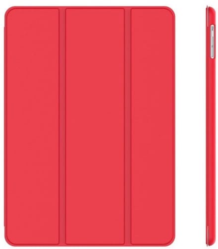 Slim Smart Case Hoes voor iPad Pro 12.9 (2015/2017) – Kunstleer – Tri-Fold Stand – Sleep/Wake Rood