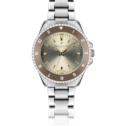 Zilveren horloge Philipp Blanc Avenches