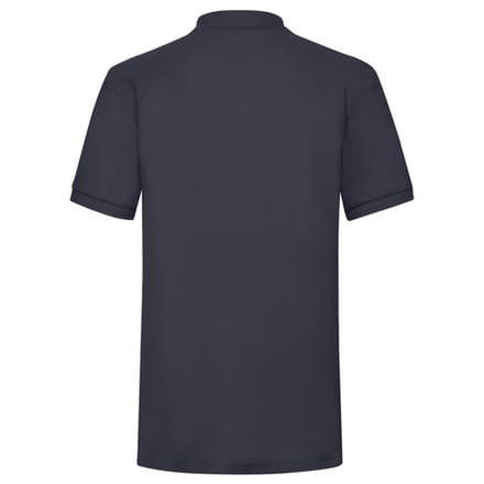 Fruit of the Loom Heren Zwaargewicht Poloshirt (Deep Navy)